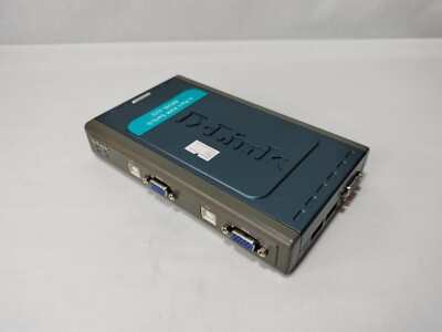 D-Link DKVM-42U DKVM42U NKVM42U CA1 4-Port KVM Switch Made in China