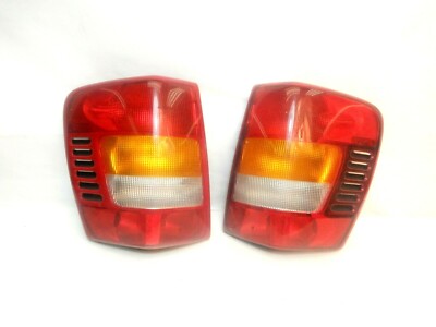 Jeep Grand Cherokee WJ 99-04 OEM Driver Passenger Tail Light Lamp Pair FREE SHIP