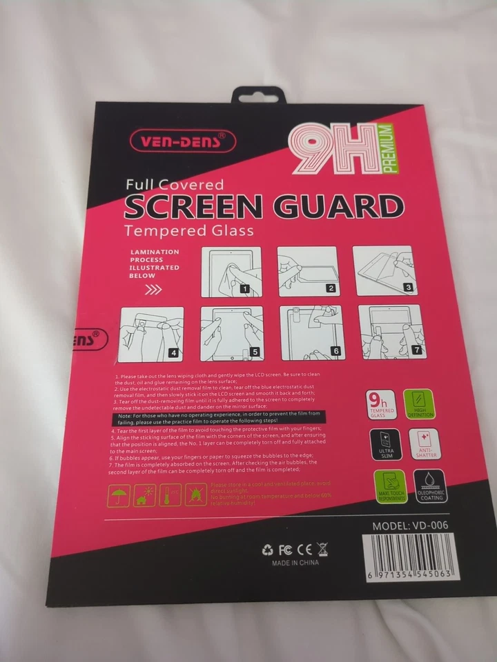 Samsung Galaxy Tab A 2019 8.0 Inch Tempered Glass  - Image 2 of 3