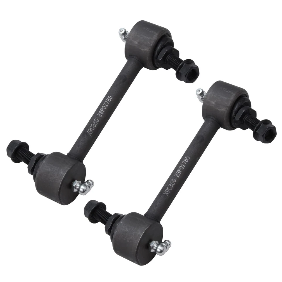 Front Rear Sway Bars Inner Outer Tie Rods Boots for 2001-2006 Hyundai Elantra - Image 4 of 4