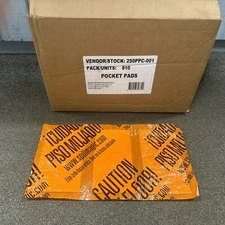 Acme United Corp. Spill Magic 250PPC Pocket Pad, 4.5" x 6.75", 810 Pads /box Mat