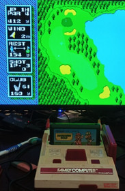 MARIO OPEN GOLF ★ HVC-UG ★ 1991 ★ JUEGO PARA NINTENDO - FAMICOM ★ NES ★