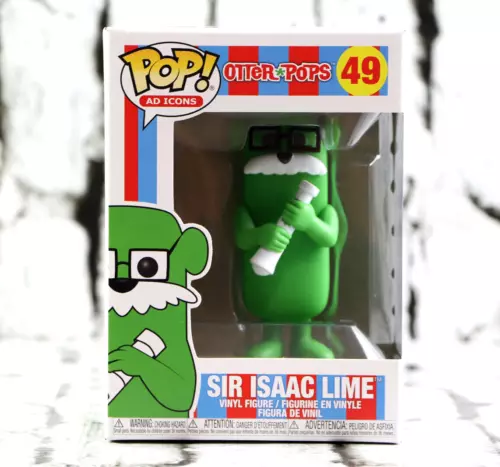 Funko Pop AD Icon Otter Pops Sir Isaac Lime #49 With Protector
