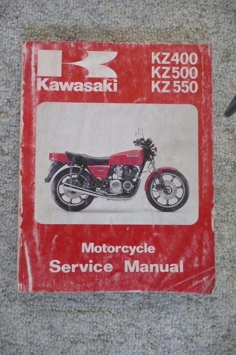 カワサキ400.500.550 owners work shop manual Kawasaki KZ400 KZ500 KZ550 Shop Service Repair Manual OEM | eBay