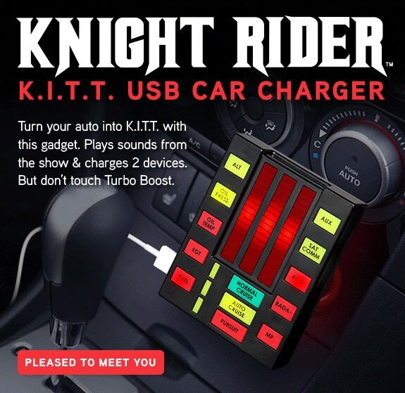 KITT KNIGHTRIDER S*i様 USB YouTube - Charger Car USB Rider Knight Chargerナイト Car その他
