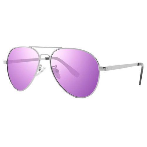 Wildfox Airfox II Deluxe Mirrored Aviator Sunglasses 57mm Pink/Purple w/Silver F Wildfox | Accessories | Wildfox Airfox Ii Deluxe Mirrored  main image 2