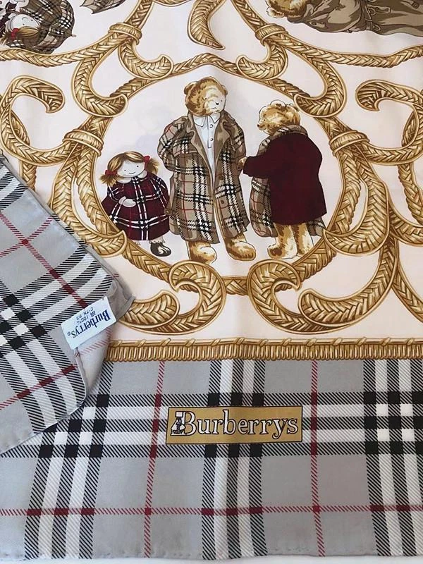 Burberry silk hotsell scarf sale