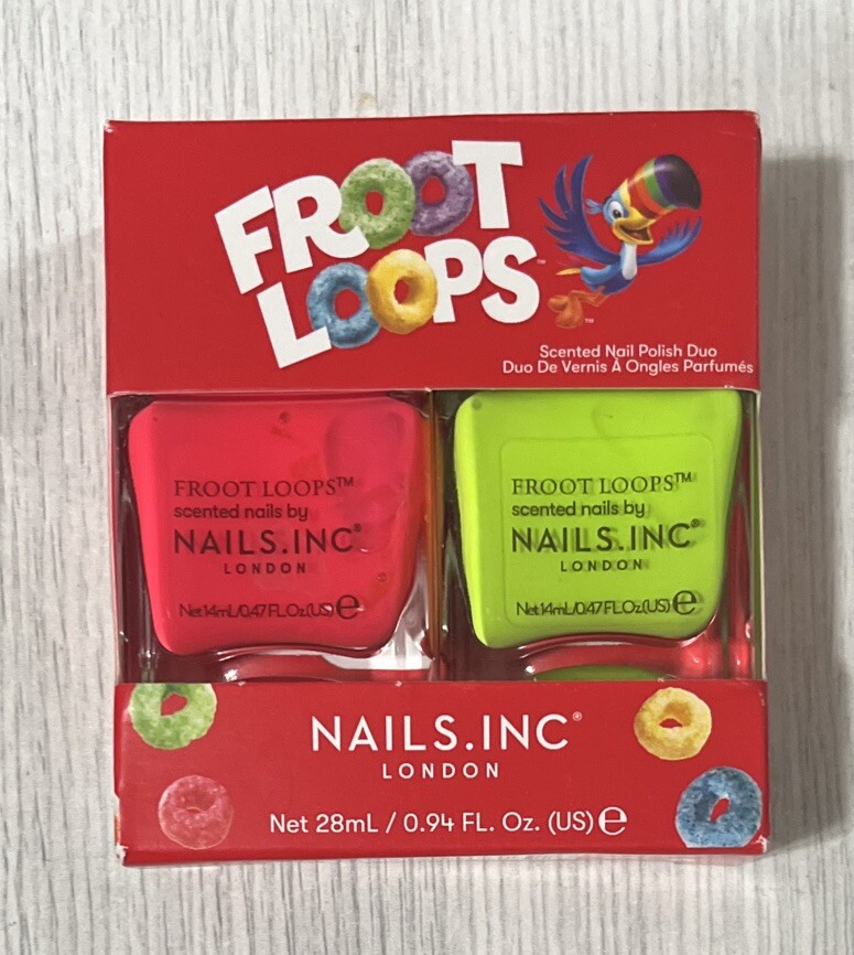 Nails.INC X Froot Loops™ Nagellack – Mit Fruchtigem Duft, Neongelb, Vegan, Tierversuchsfrei