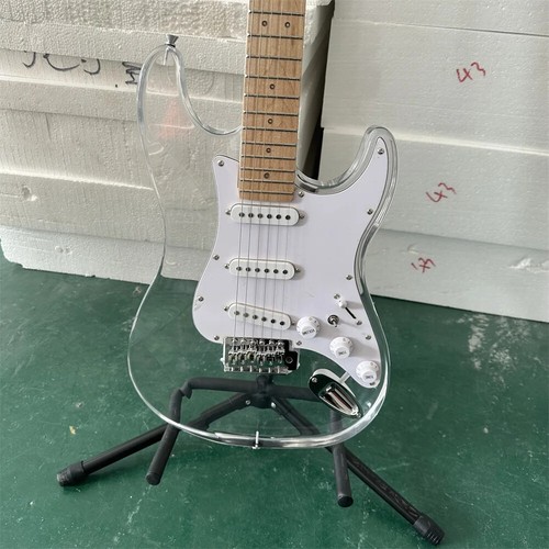 Factory Customized E-Gitarre Acryl Transparent Korpus mit einer Top Qualität