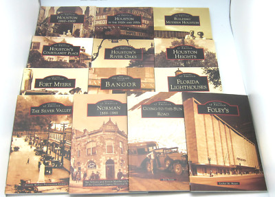 IMAGES OF AMERICA Book Lot of 13 Houston Norman Bangor Fort Myers & MUCH MORE