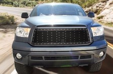 Custom Aftermarket Steel Grille Kit For 2010-13 Toyota Tundra Bricks Made In Usa