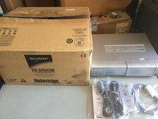 SHARP PG-D45X3D DLP PORTABLE PROJECTOR, 4500 LUMENS , ONLY 9 ORIGINAL HOURS  