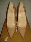 100% AUTHENTIC NEW WOMEN LOUBOUTIN SO KATE 120 NUDE PATENT PUMPS/HEELS US 7 — photo 5