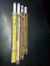 4 Untested GE Fluorescent Light 15 Watt F15T8-CW Bulbs Westinghouse Sylvania