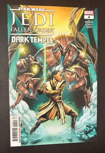 STAR WARS JEDI FALLEN ORDER DARK TEMPLE #4 (Marvel Comics 2019) -- NM-