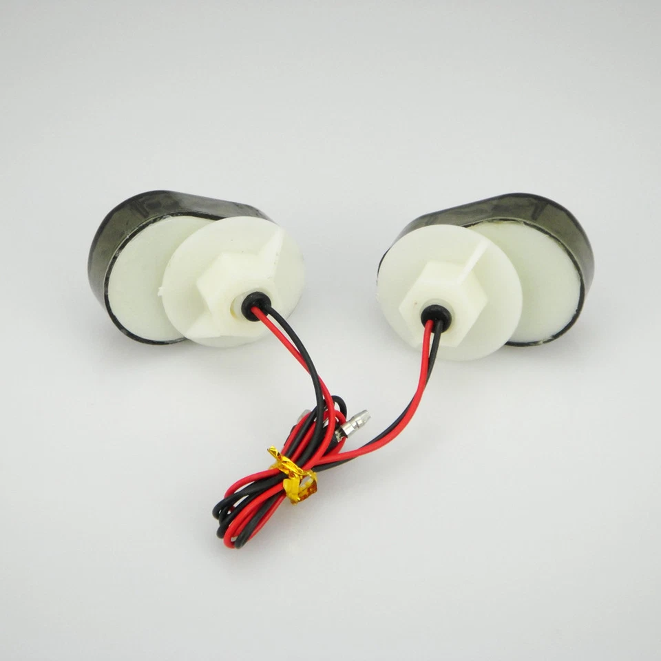 Motorcycle Turn Signals LED Lights for Kawasaki Ninja ZX-6R 1998-2013 Smoke - Imagem 4 de 4