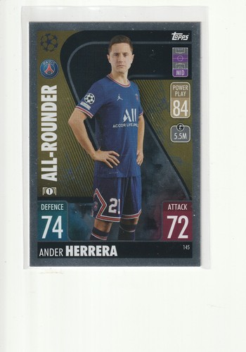 2021/22 Topps Match Attax Soccer Cards 1-150 - Pick Your Cards Complete Your Set - Picture 144 of 148