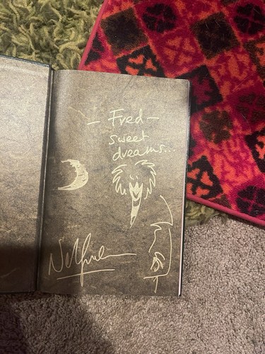 Neal Gaiman - Signed And Sketched - The Sandman the Wake - Picture 9 of 19