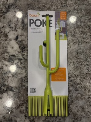 Boon Poke Drying Rack Bottle Cleaning Accessory - Green - BPA & PVC Free