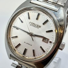 Reloj Citizen Vintage Años 70 21 Joyas Automático Fecha Plateado Mujer -Para Piezas
