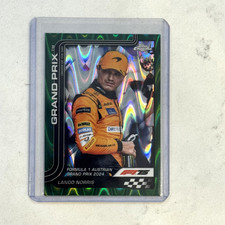 2025 Topps Chrome Formula 1 F1 #132 Lando Norris Forest Green Refractor /140