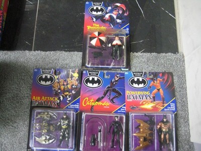 1992 BATMAN RETURNS Action figures(4). NEW UNOPENED! Excellent condition