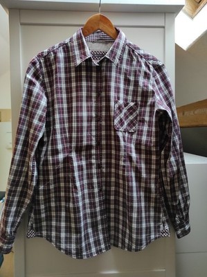 Marco Polo ,Hemdbluse kariert, Größe 40 (38) ,Baumwolle