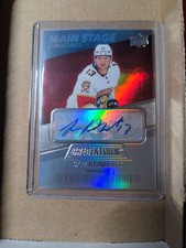 2021-22 Upper Deck Credentials - Main Stage Signatures Sam Reinhart #BTS-SR (AU)