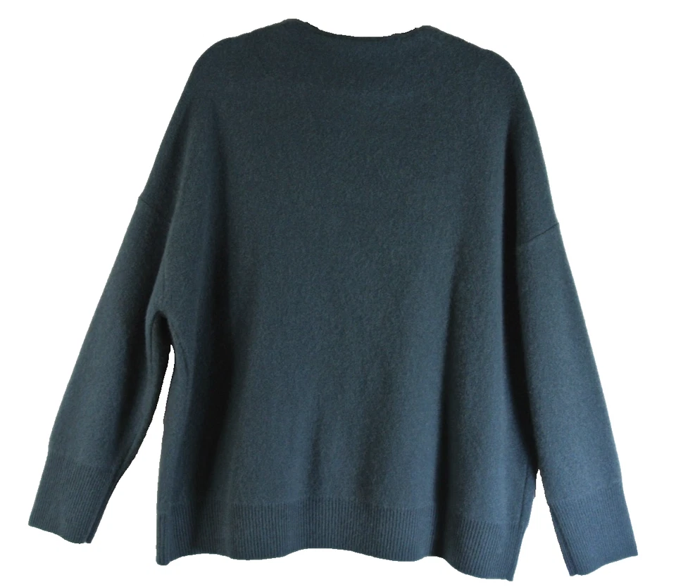 Новый, Vince женщин плюшевый кашемир воронка шеи свитер в можжевельник размер 2XL #S8138 - Изображение 2 из 4