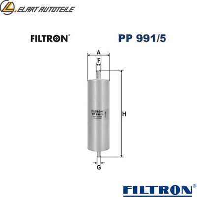 KRAFTSTOFFFILTER PP 991/5 FÜR AUDI A7/Sportback A6/Allroad/C7 CTCB/CZVC 3.0L