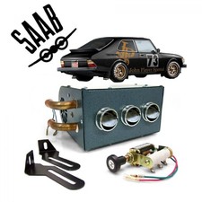 Saab Auxiliary 3-Port Under Dash Cab Heater Core Box w/ Switch 900 Turbo Aero 99