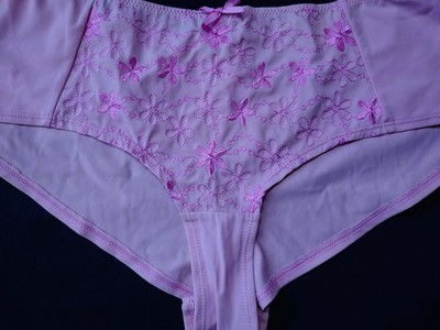 SLIP HÖSCHEN HIGH WAIST LA SANS ROSA XL - UK 16 HIGH WAIST VOLANT PRINT FLORAL