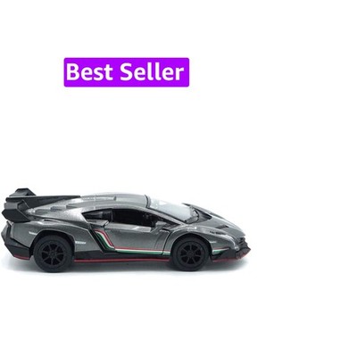 Lamborghini Veneno 1/36 Diecast Metal Toy Model Gray