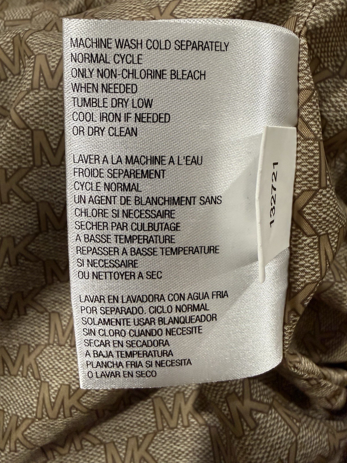 michael kors jacket women xl (belt missing) thumbnail 7