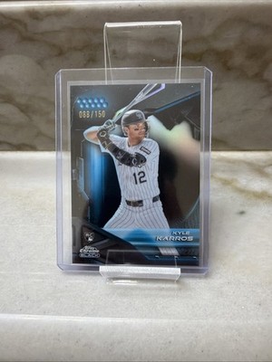 2026 Topps Chrome Black Kyle Karros RC Blue 088/150