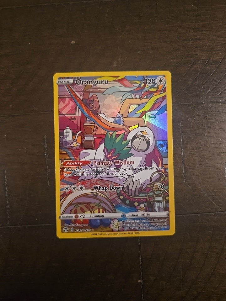 Oranguru - Ultra Rare TG12/TG30 - Brilliant Stars Trainer Gallery - Holofoil NM