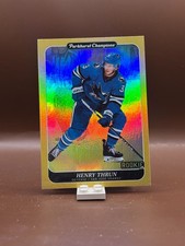 2023-24 Parkhurst Champions - Gold Rainbow #87 Henry Thrun - RC -San Jose Sharks