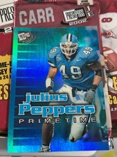2002 Press Pass PrimeTime Julius Peppers #PT12 RC NC Tarheels PACK FRESH!