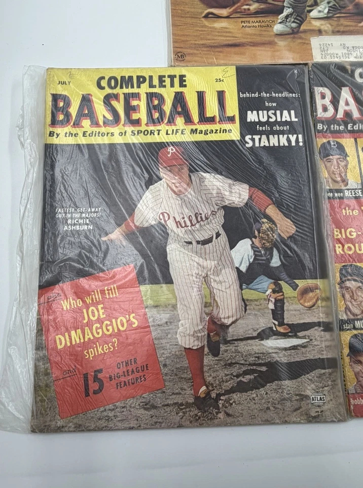 运动棒球篮球杂志 1950 年代完整棒球马拉维奇音乐 — 第 2/4 张图片