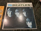 The Beatles – Meet the Beatles!Stereo LP Early Scranton Press Blk Rainbow Label
