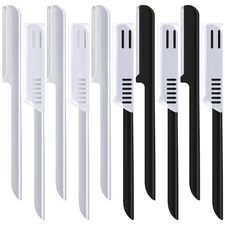 10 Pieces Eyebrow Razor for Women Facial Shaver Razor Brow Shaper Eyebrow Trimme
