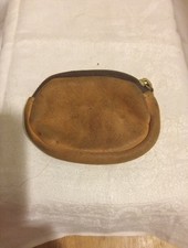 Vintage YKK Calfskin Coin Pouch
