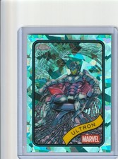 2025 Topps Marvel Chrome Sapphire Ultron #138 Aqua refractor 49/75