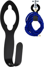 UNCO Metal Garden Hose Hanger - Fit 50' of 5/8' Hose, Portable, Hanging Holder