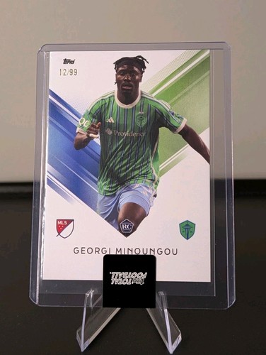 2025 Georgi Minoungou Topps Total Football MLS /99 Seattle Sounders