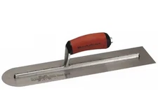 Marshalltown Finishing Trowel,Round End,16 x 4 In MXS66RED Marshalltown MXS66RED