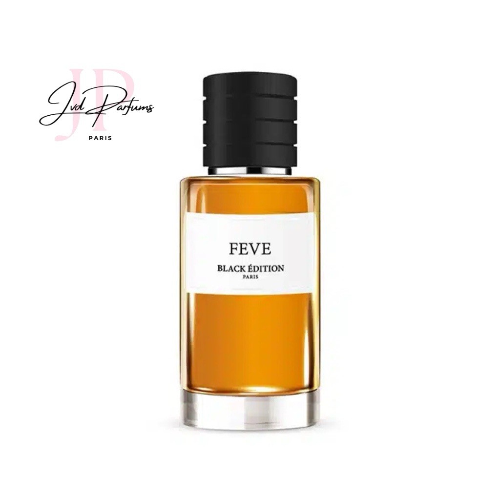 FÈVE Extrait de Parfum Black Edition Paris parfum mixte d'exception en flacon de 50 ml
