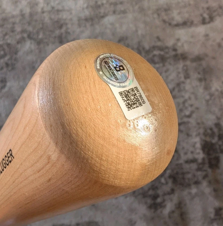 Bate de béisbol raro firmado por Sammy Sosa y Mark McGwire Louisville Slugger (Beckett) Foto 3 de 4