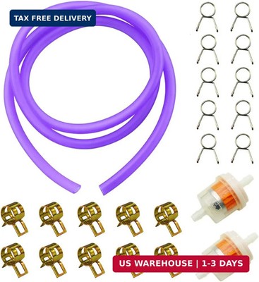 PRO BAT 0.2''/5mm ID Motorcycle Fuel Gas Line Tube Oil Gas Line Petrol Hose for