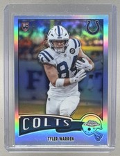 Tyler Warren 2025 Topps Chrome #1975-15 Refractor 1975 Rookie RC